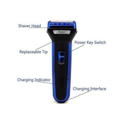 Kemei 3-in-1 Professional Grooming Kit – Hair Clipper, Shaver & Nose