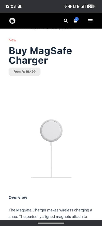 original apple magsafe charger available