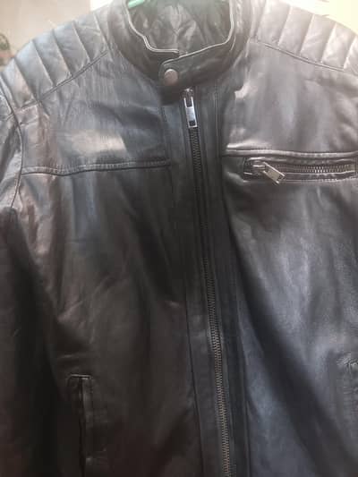 leather jacket size XL brand new 10/10 condition