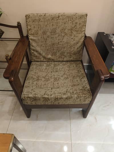Wooden Sofa set