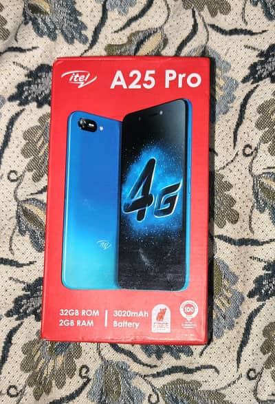 itel A25pro Mobile for sale price 6500