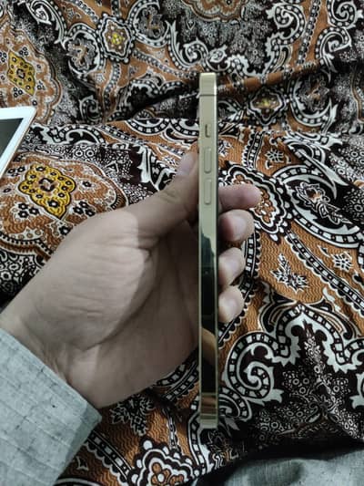 I phone 12pro max pta approved 256gb best gold colour