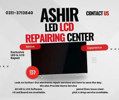 LED Repair LCD Repair Tv Repairing Servi All Brands all Karachi