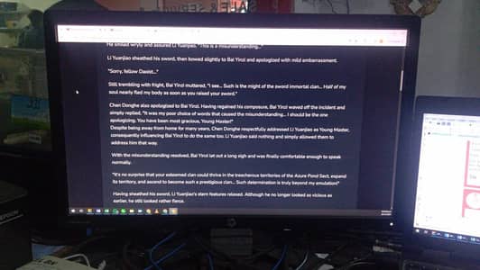 LED 24" HP branded HDMI+D port