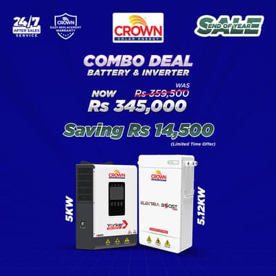 Yorker IP 20- 5 KW & Elektra Boost Pro- 5.12 KW/ 48Volt