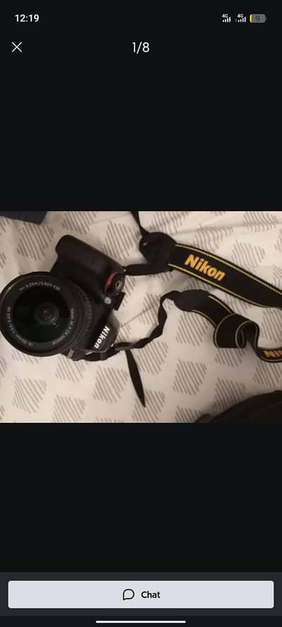 Nikon d3300 complete accessory with big battery 2 days backup