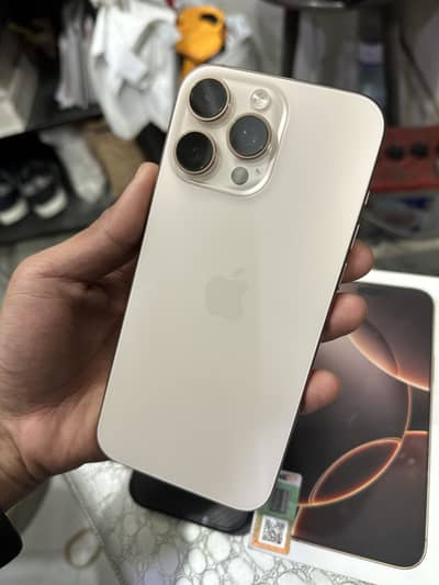 iPhone 16 Pro Max PTA Approved 256GB