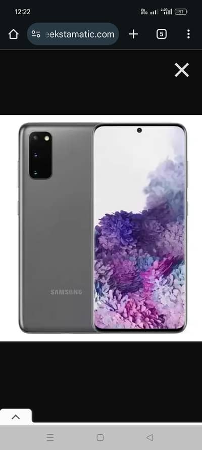 Samsung Galaxy s20 5g ha panel sai nahi ha