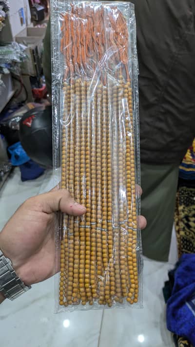 wood tasbeeh in 100beads