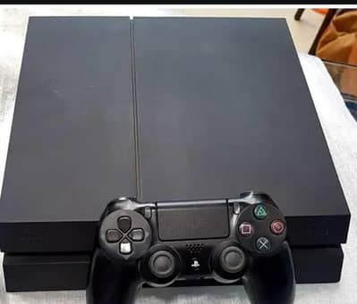 PS4 fat with one original controller accessories and gaming account