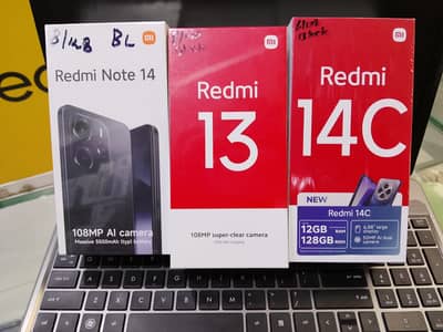 redmi note 14 8gb ram 128gb storage pta approved brand new condition