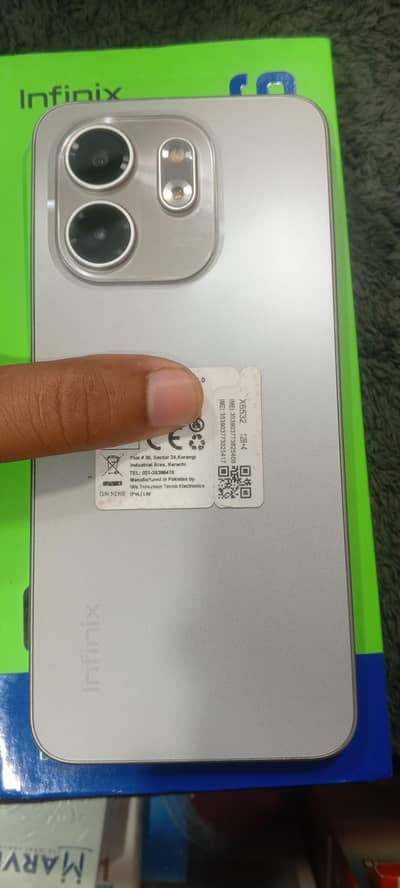 Infinix smart 9 4+4 (128) full box