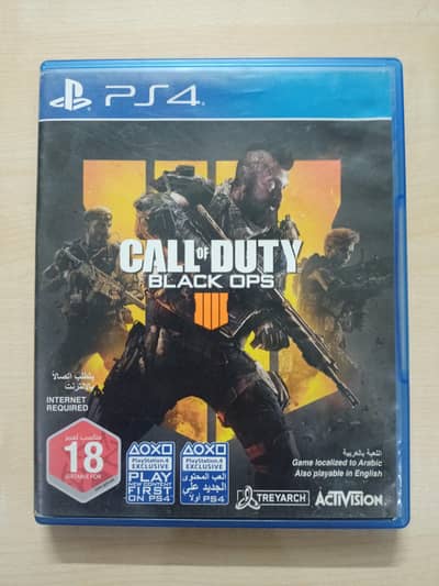 Call of duty Black ops 4 ps4
