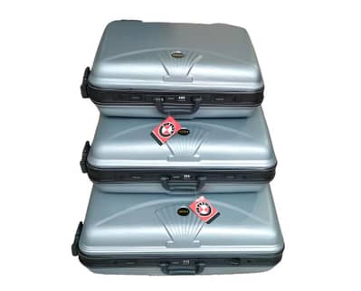 3-Piece Hard Shell Suitcase Set (Large–Medium–Small)