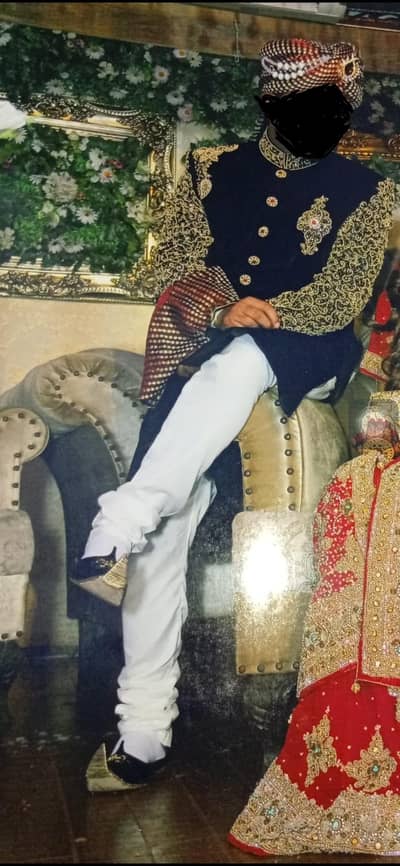 Black Sherwani from Fashion Designer