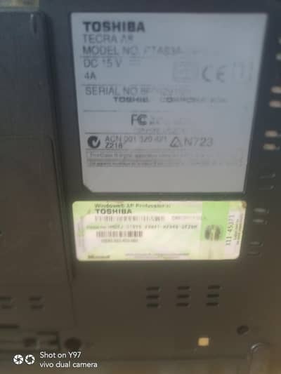 Toshiba laptop windows vista capable