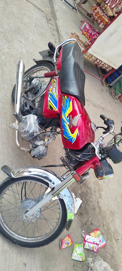 Honda cd 70 2021 model original condition  price final