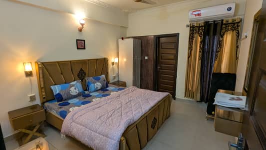 Two BED APARTMENT TVL/KITCHEN AVAILABLE FOR RENT ON DAILY BASIS IN ISLAMABAD