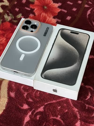 iPhone 15 pro max jv 256gb