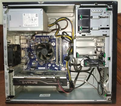 HP Z240, i5 7th Gen - Sapphire Nitro Rx 470 4 Gb