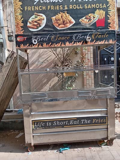 Fries and zinger counter