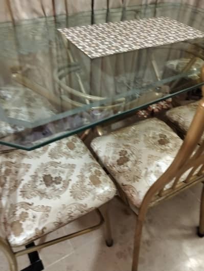 dining table iron rode