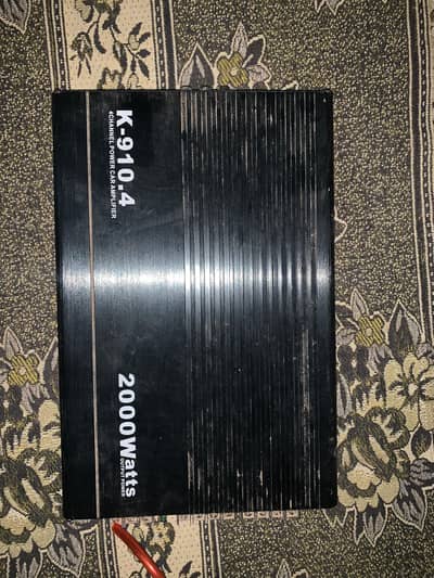 amplifier like new Contact no 031_405_137_12