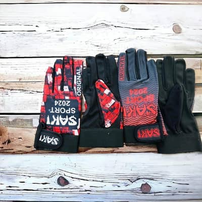 Non-Slip Grip Cricket Gloves