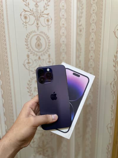 iPhone 14 Pro Max Deep Purple 128GB 92% Battery Health PTA Approved