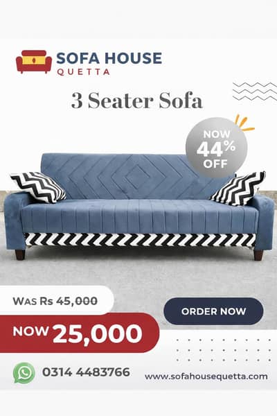 Sofa Cum Bed – New Year Sale