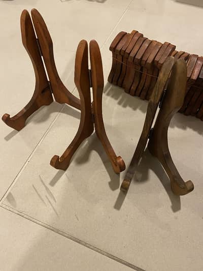 Wooden stands 6 inches