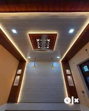 Celling Wallpaper sheet vinyl & Wpc sheet ceiling media wall panel