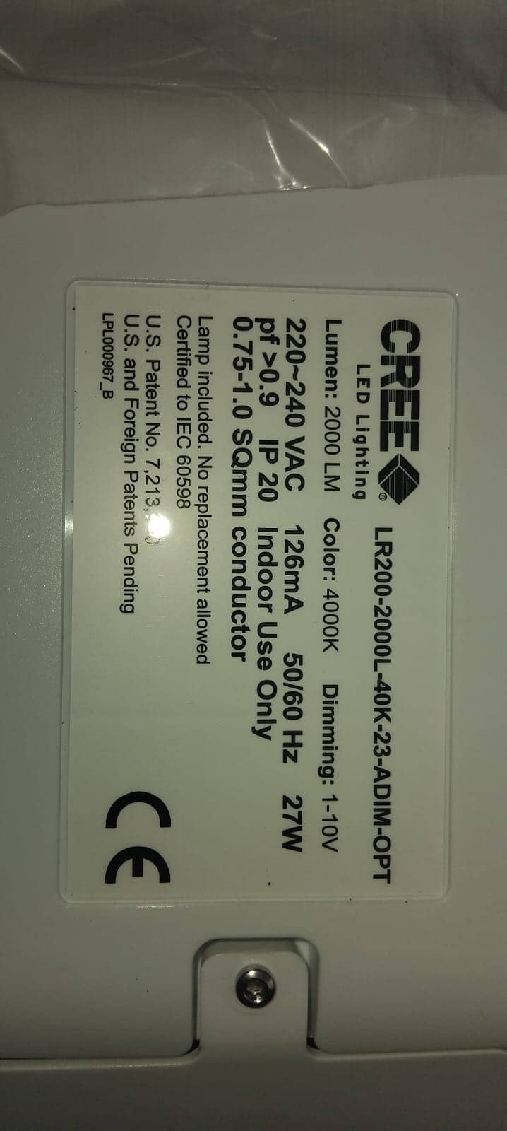 Ceiling lights 27W 1