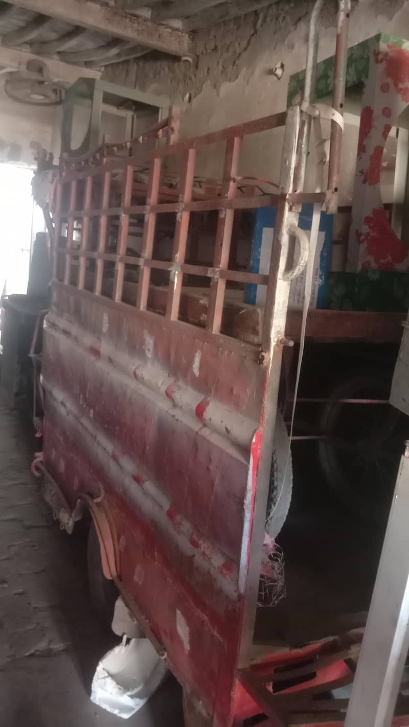 ایک عدد لوڈنگ ٹرالی بغیر موٹر سائیکل برائے فروخت ہے بہت پائدار بنی 3