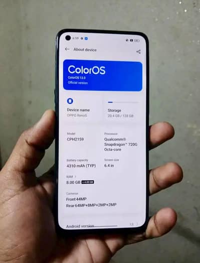 oppo Reno 5 4G (8+8/128)