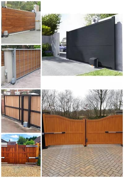 Automatic Swing Gates  Automatic Sliding Gates  Sliding Roof Systems