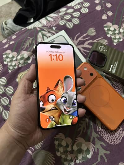 Iphone 14 pro max 256gb pta approved both sim