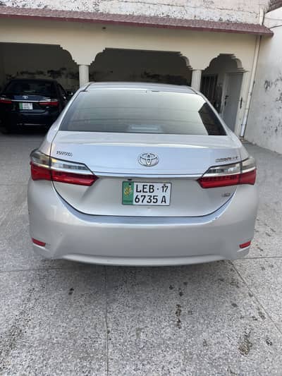 Toyota Corolla Gli new shape