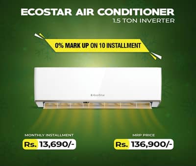 ECOSTAR 1.5 TON INVERTER ON EASY INSTALMENT