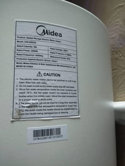 30ltr Instant Geysers