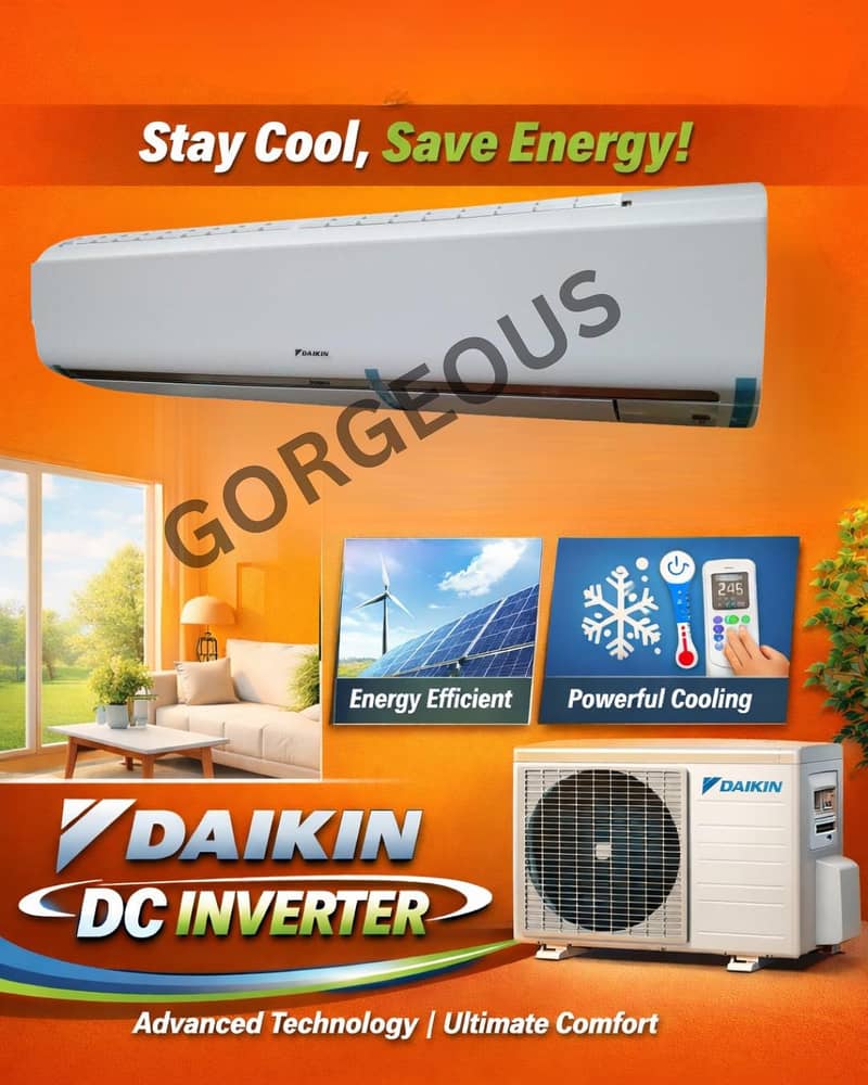DC inverter DAIKIN american embassy used - Air Conditioners - 1109727574