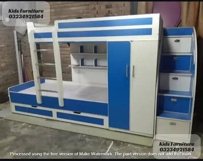 Bunk bed | Kid wooden bunker bed | Baby bed | Double bed | Triple bed