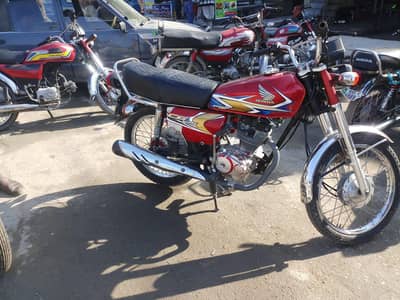 Honda CG 125 2020 model Islamabad num 03155253401