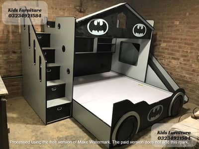 Bunk bed | Kid wooden bunker bed | Baby bed | Double bed | Triple bed