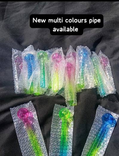 Glass oil burner pipe