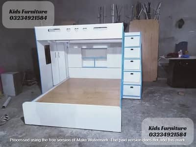 Bunk bed | Kid wooden bunker bed | Baby bed | Double bed | Triple bed