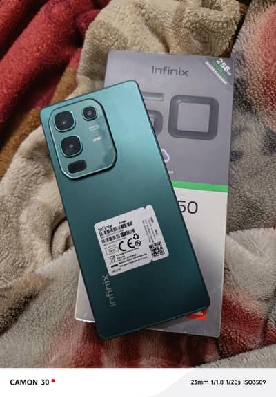 Infinix note 50  . (8 256). full box + wireless charge