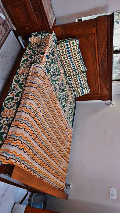 2 Beds with Side tables for Sale (Slightly used just 2 Months)