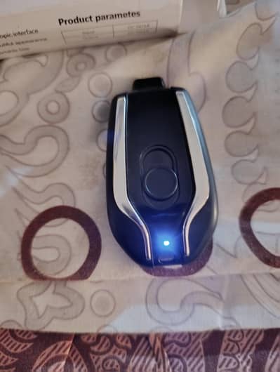 keychain Emergency Charger type C black