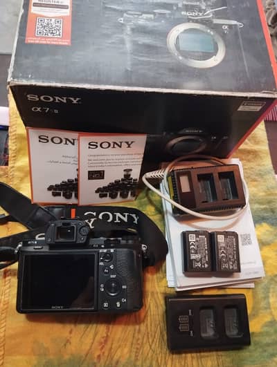 Sony A7sii Mirrorless Camera Ful lframe Body